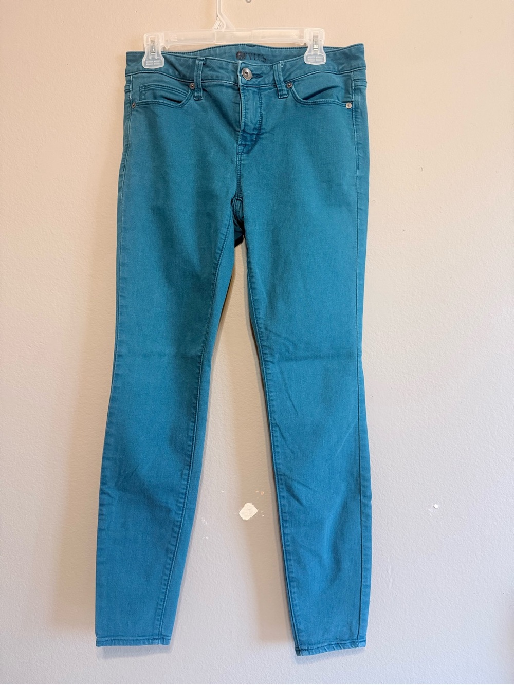 STYLUS Teal Skinny Jeans - Slim Fit